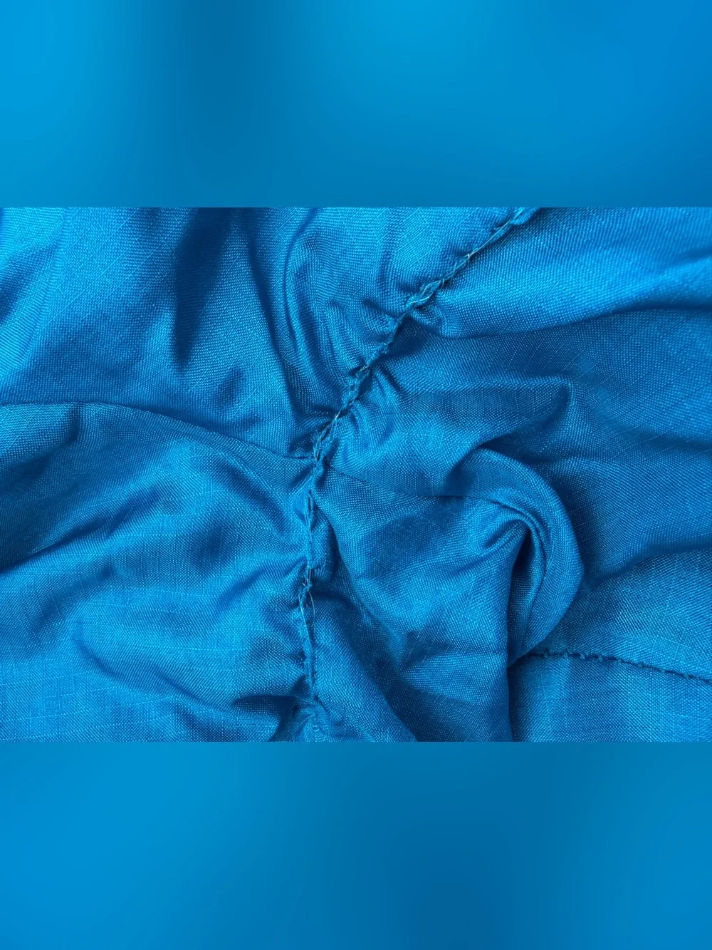 Vintage 80s 90s Teal Blue Track Pants Silver Tag Size Large Elastic, Zip Leg
